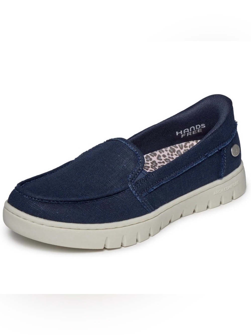 Navy Slip-On Casual Loafer for Women Sketchers 8.5